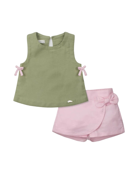 Olivia Sleeveless Skort Set
