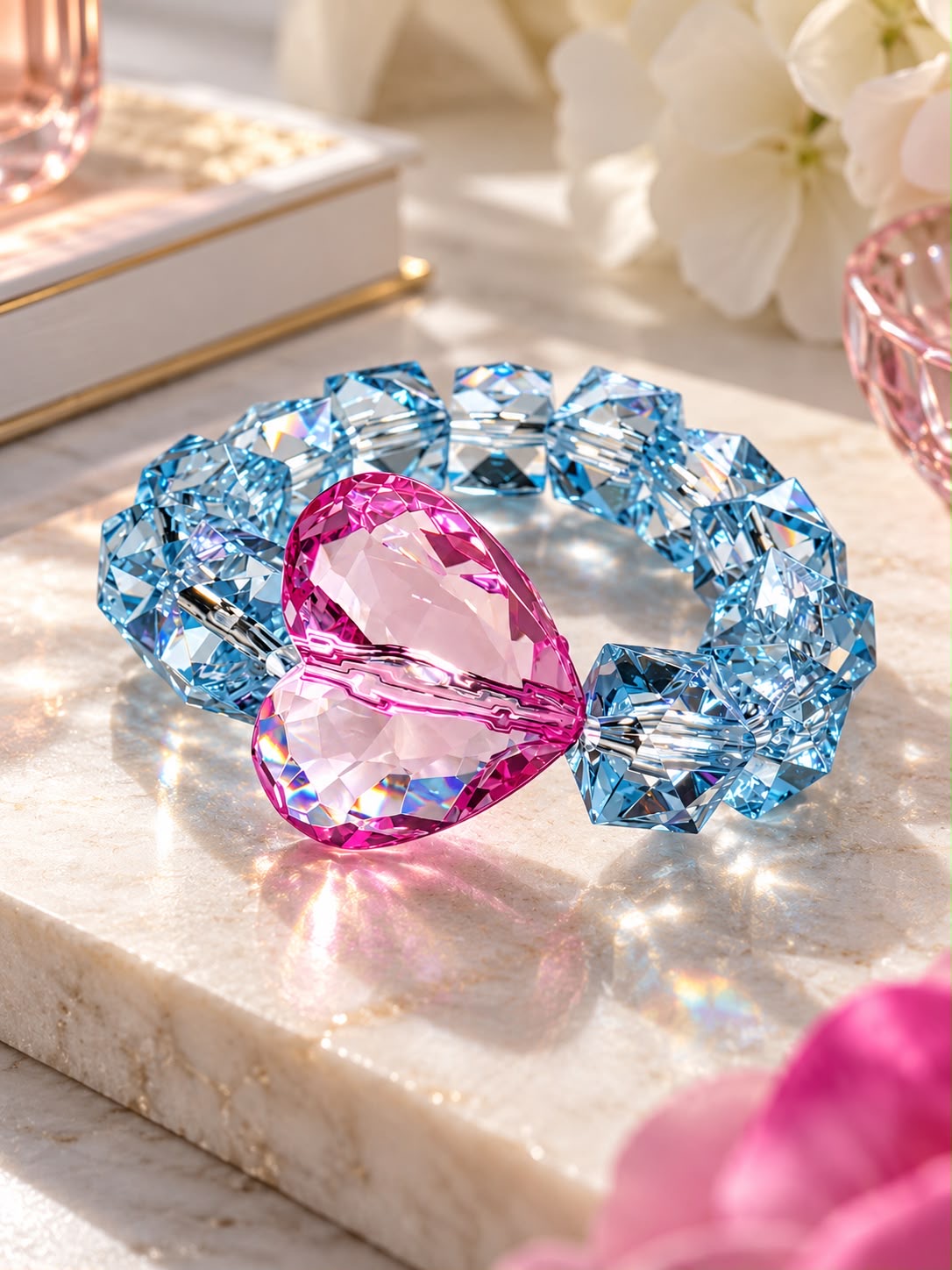 Rock Candy Bracelets-Heart