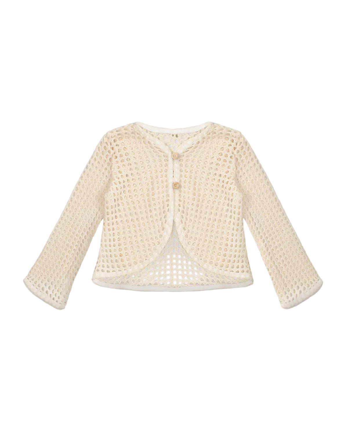 Delicate weave sweater - beige