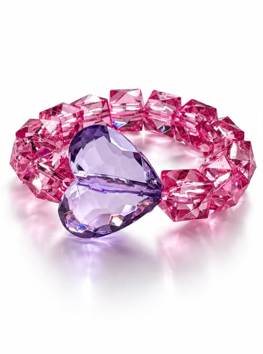 Rock Candy Bracelets-Heart