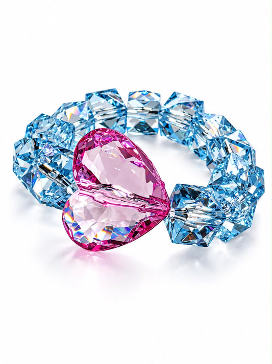 Rock Candy Bracelets-Heart