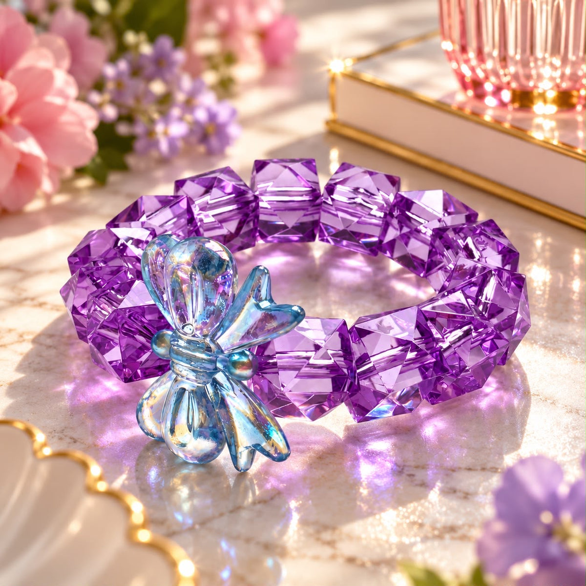 Rock Candy Bracelets-Bow