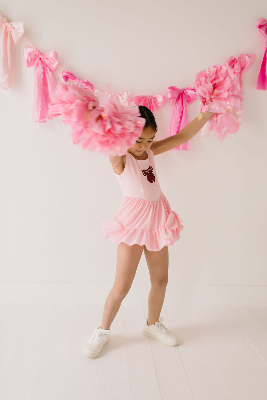 Tulle Athletic Dress in Game Day
