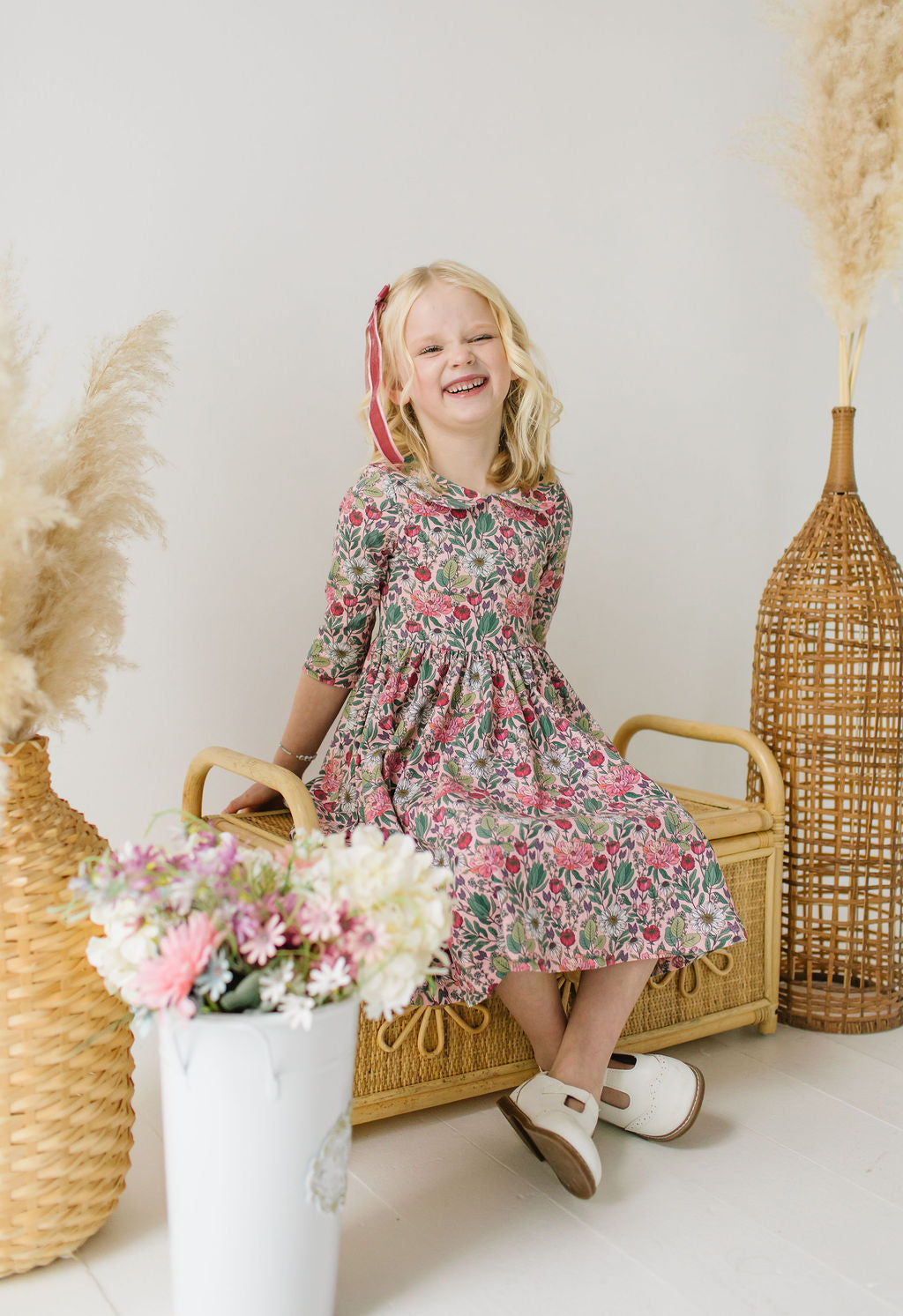 Rubina Dress in Meadow Bloom