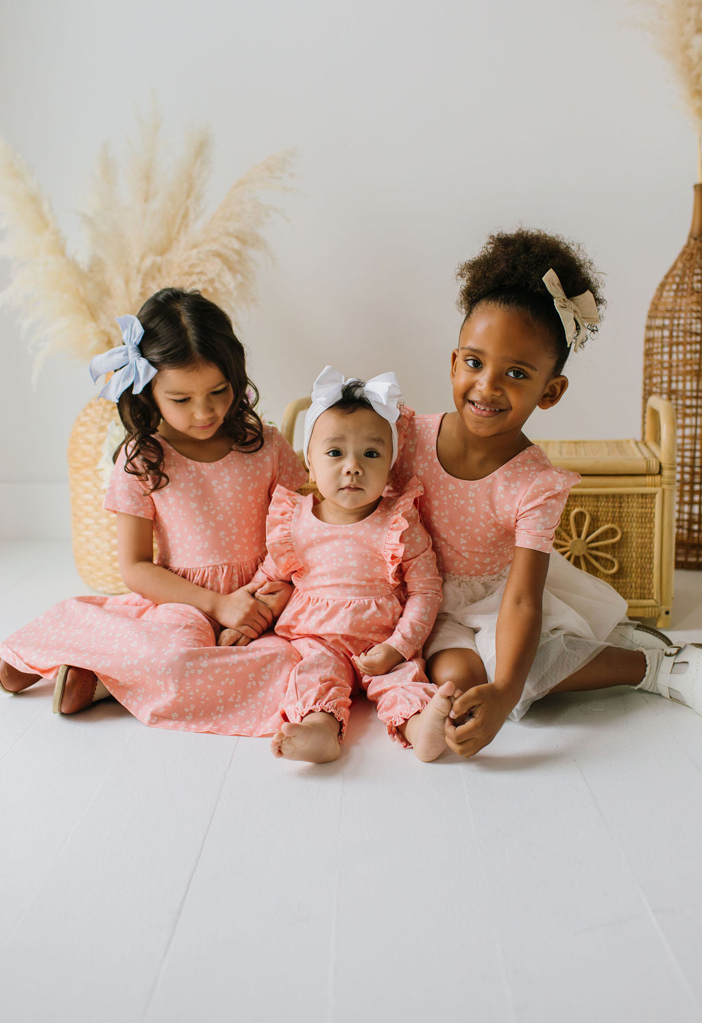Tutu Dress in Painted Petal