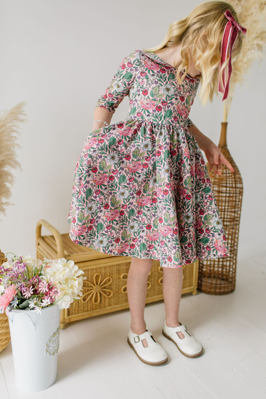 Rubina Dress in Meadow Bloom