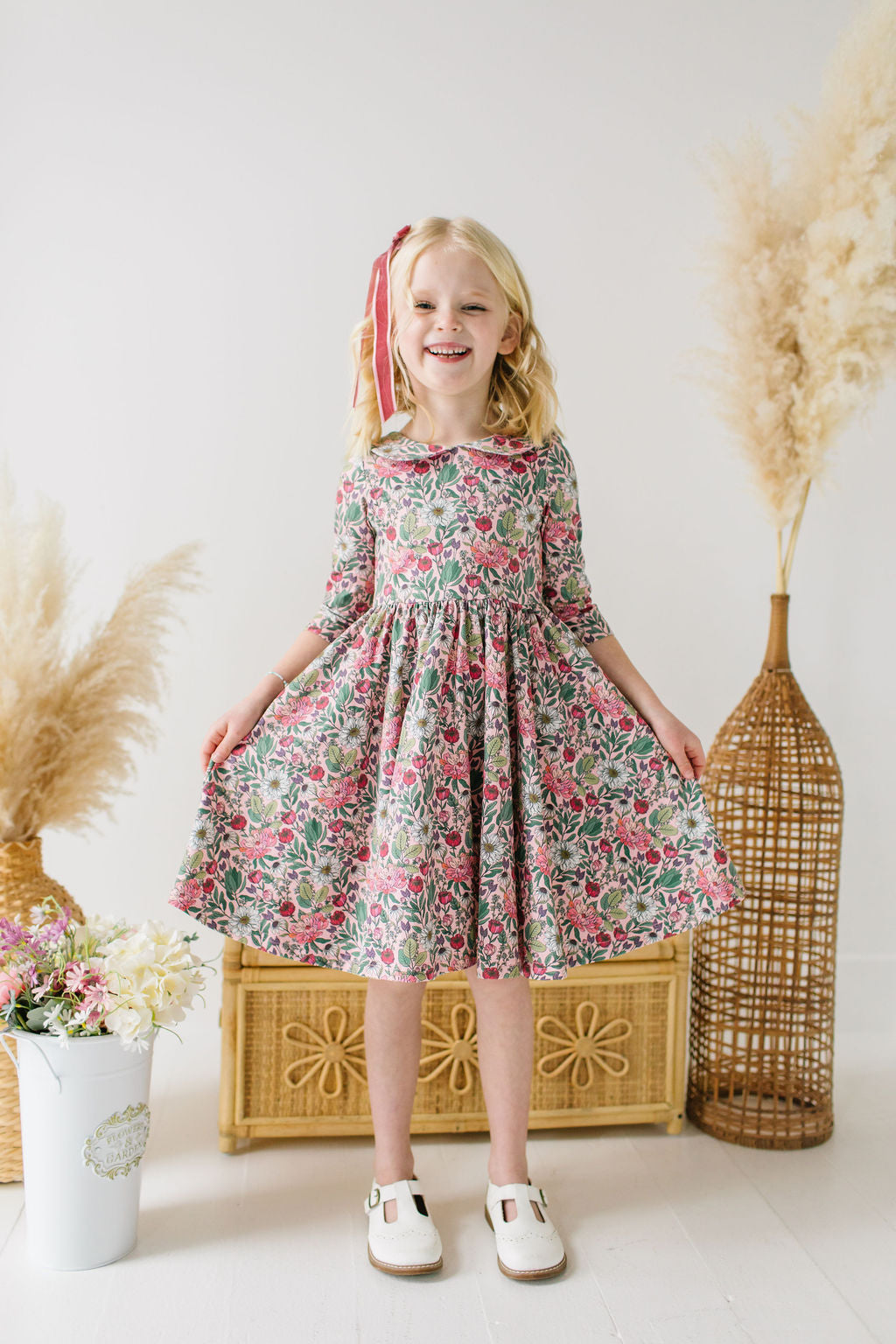 Rubina Dress in Meadow Bloom