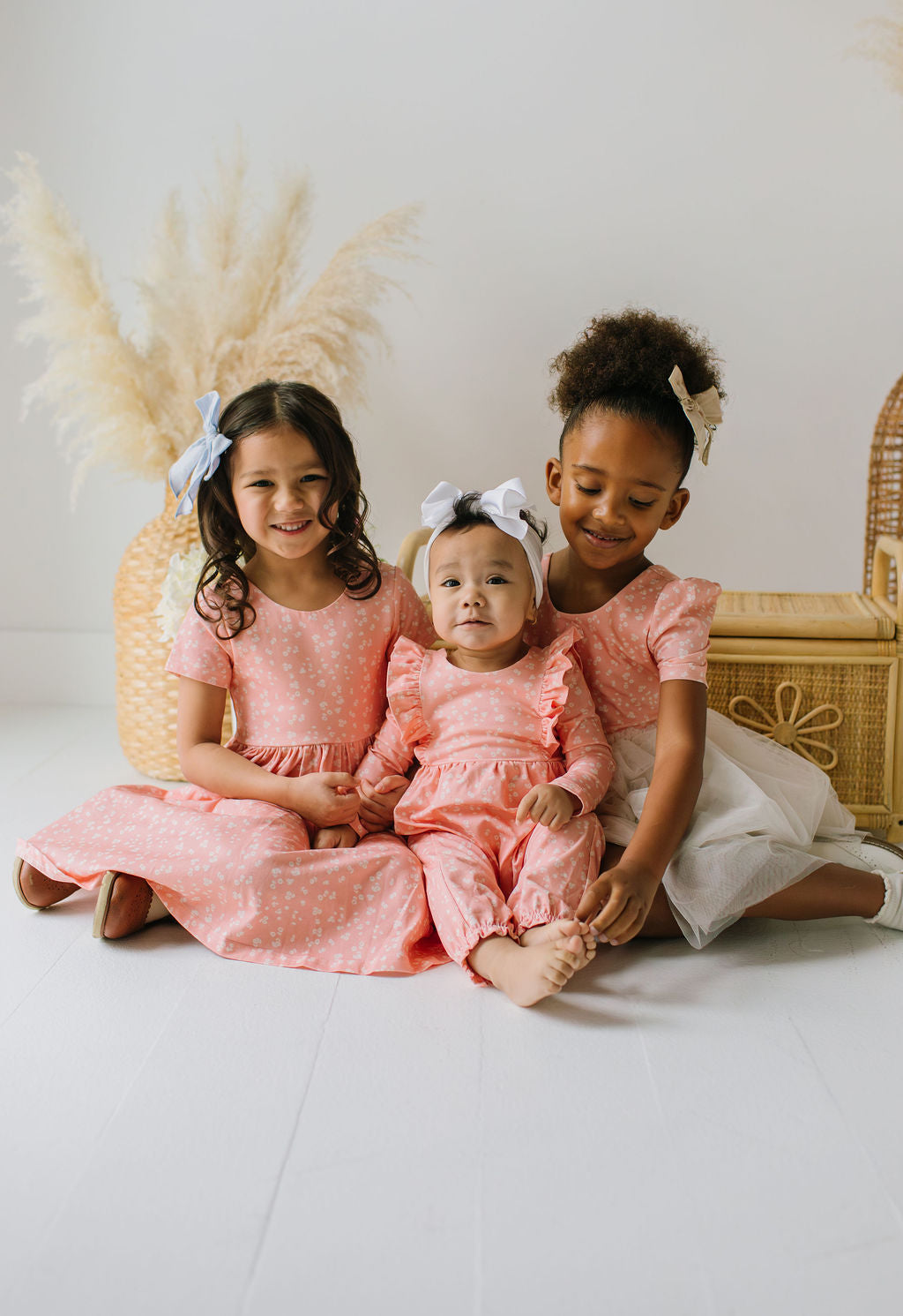 Tutu Dress in Painted Petal