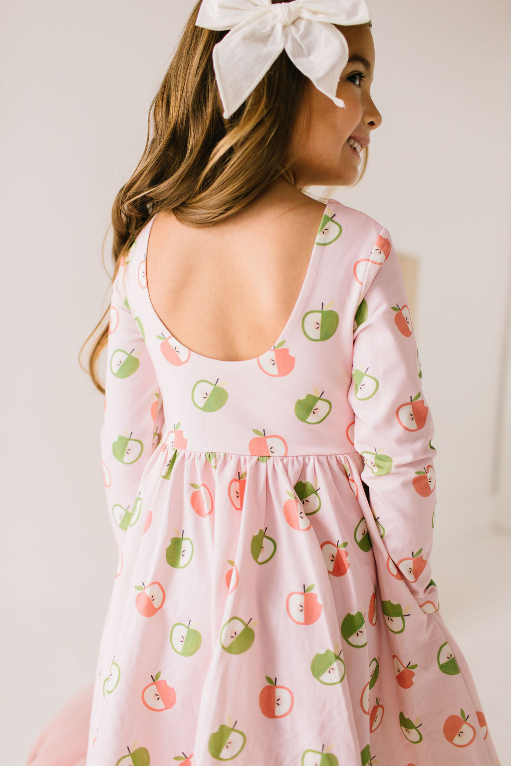 Gwendolyn Dress in Apple A Day