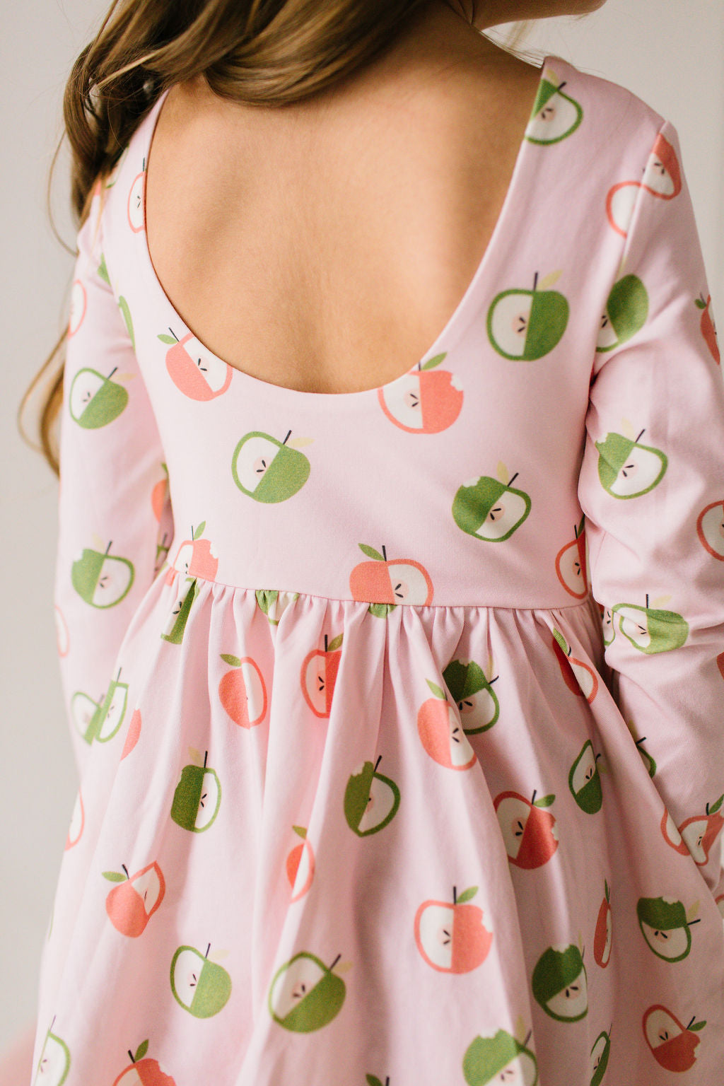 Gwendolyn Dress in Apple A Day
