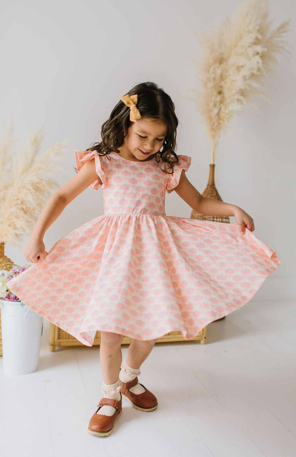 Olivia Dress in Petal Pop