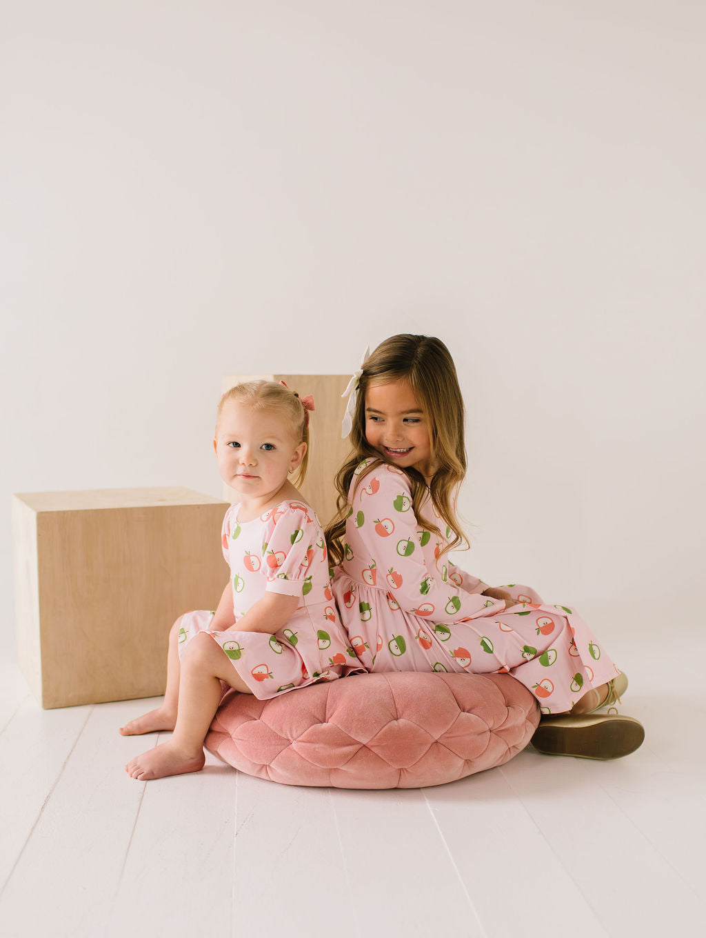 Gwendolyn Dress in Apple A Day