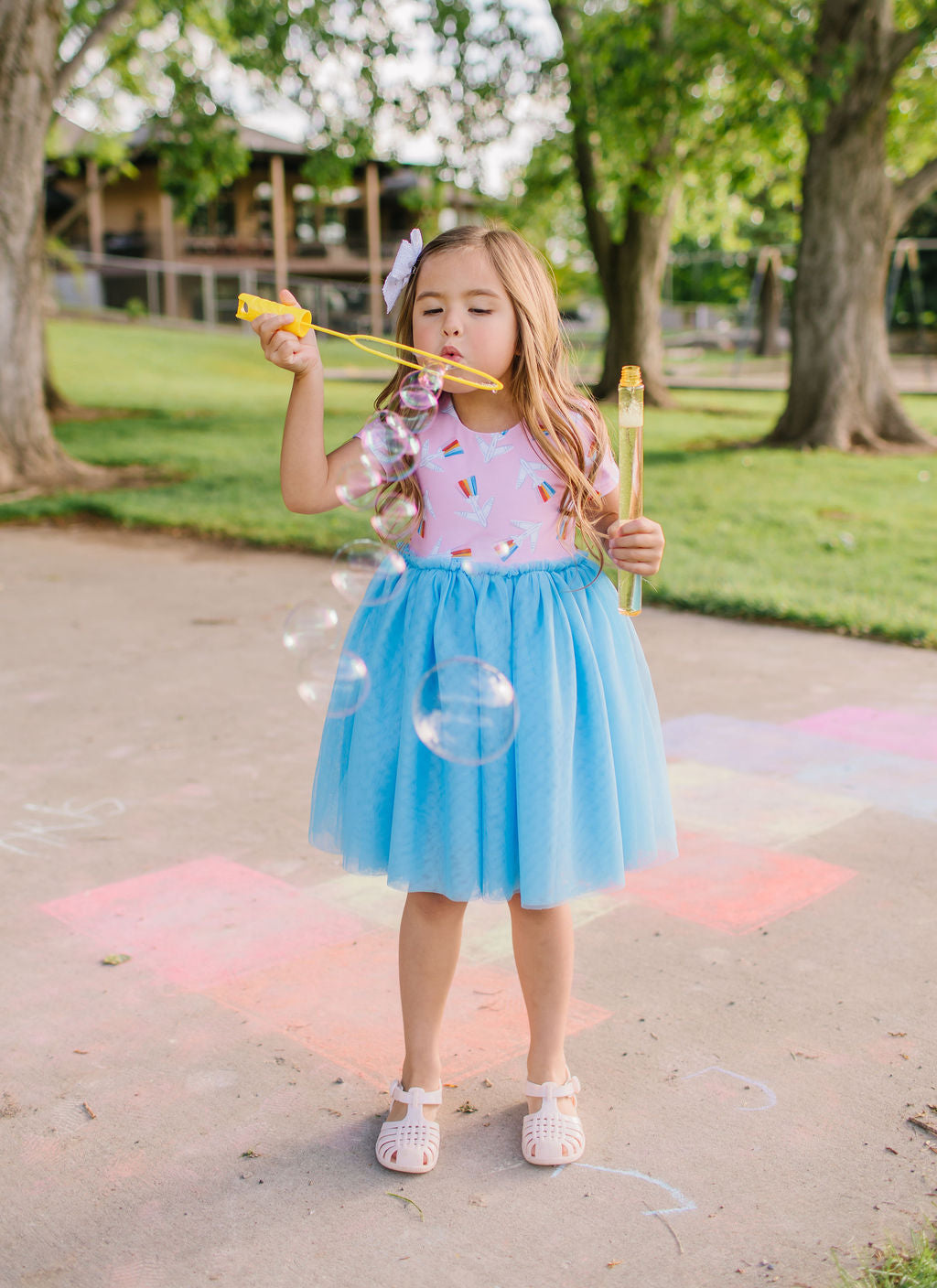 Tutu Dress in Take Flight