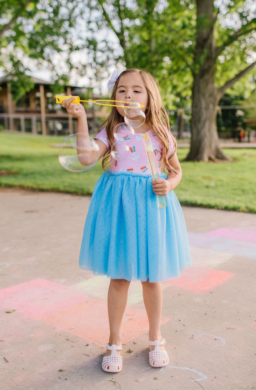 Tutu Dress in Take Flight