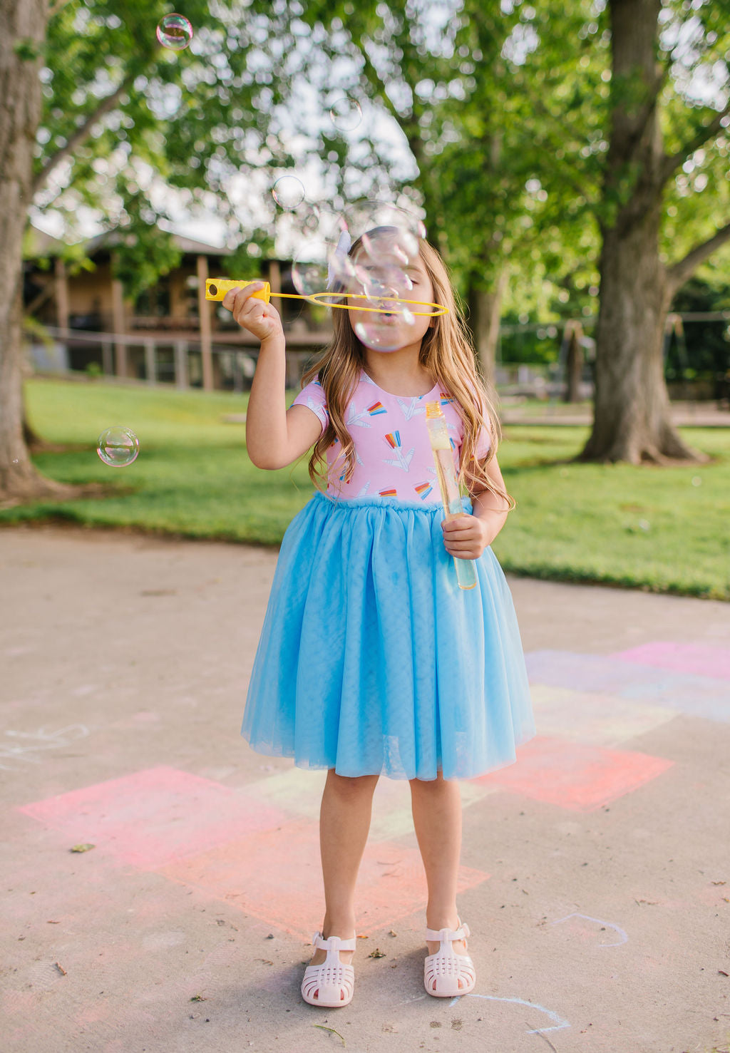 Tutu Dress in Take Flight