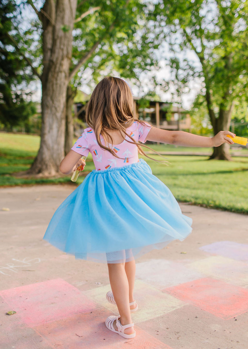 Tutu Dress in Take Flight