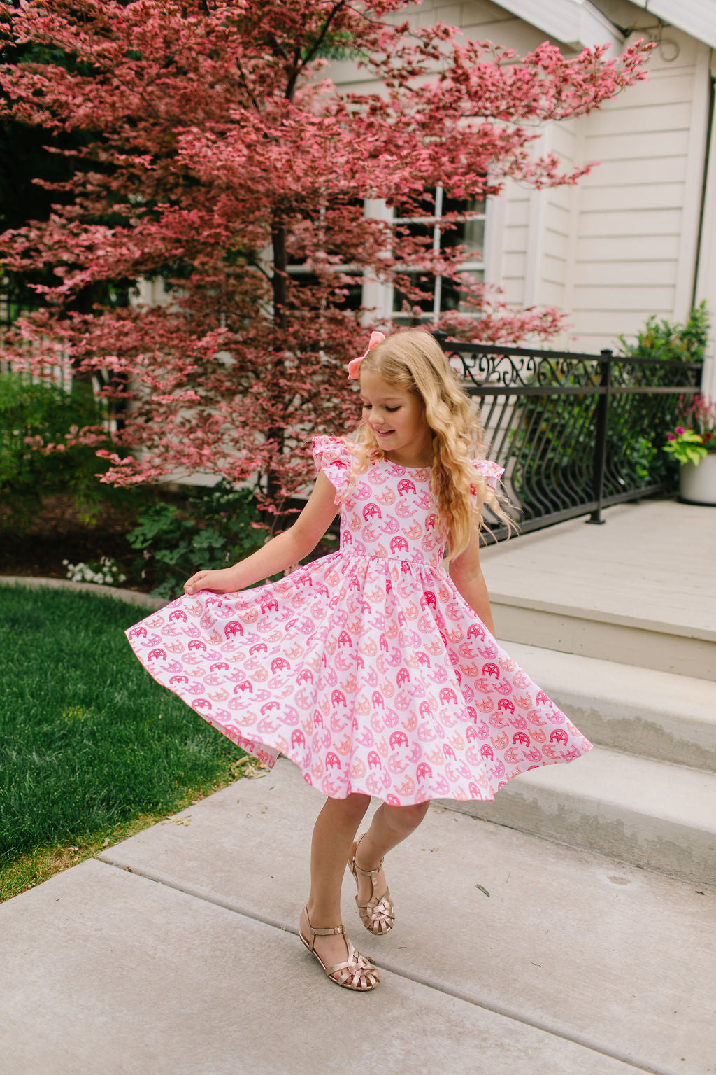 Olivia Dress in Horse Shoe
